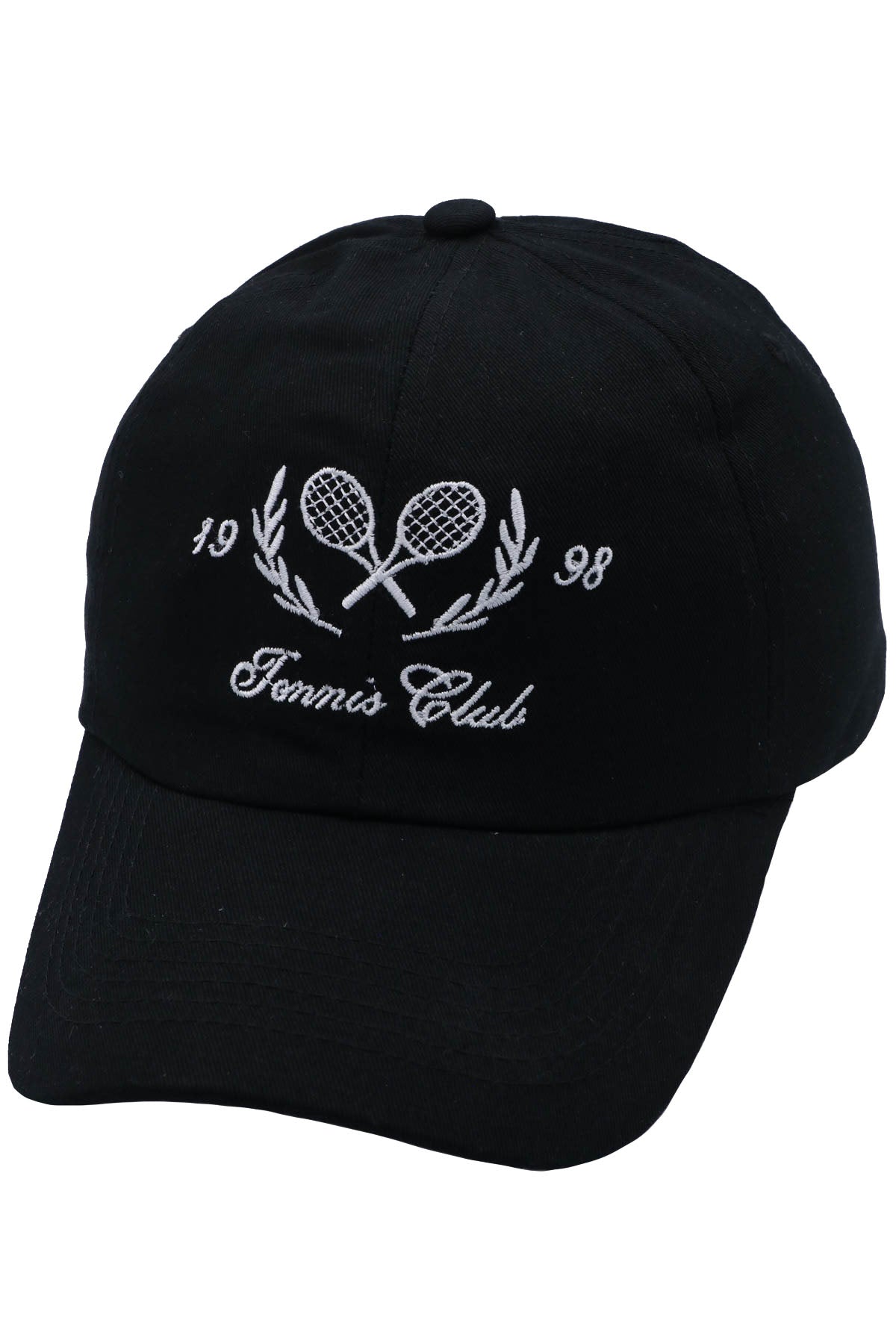 Unisex Tennis Club Racket Embroidered Cap