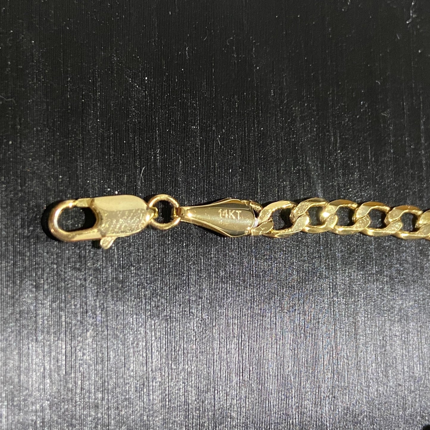 Solid Real 14k Gold Cuban Link Chain 4mm