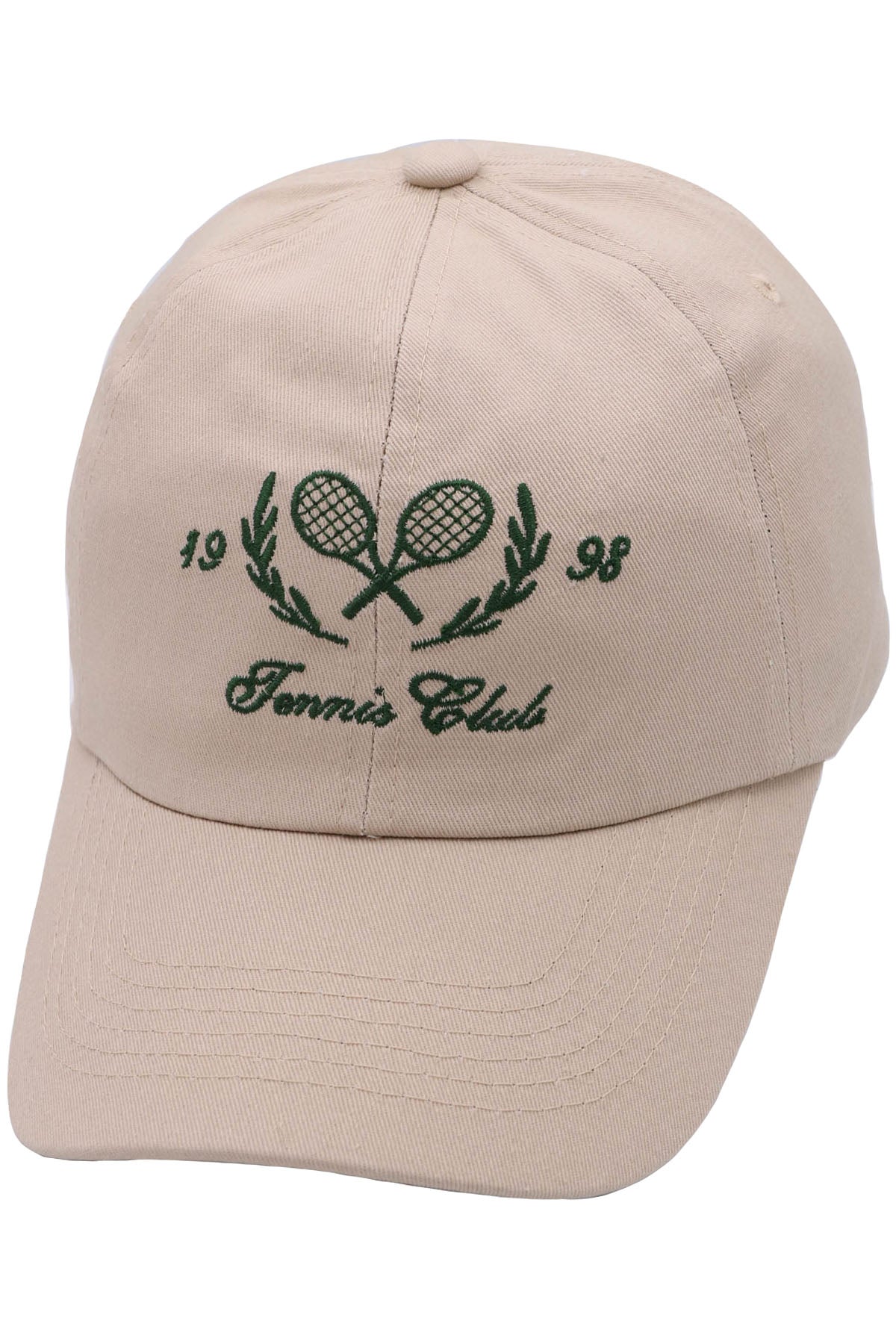 Unisex Tennis Club Racket Embroidered Cap